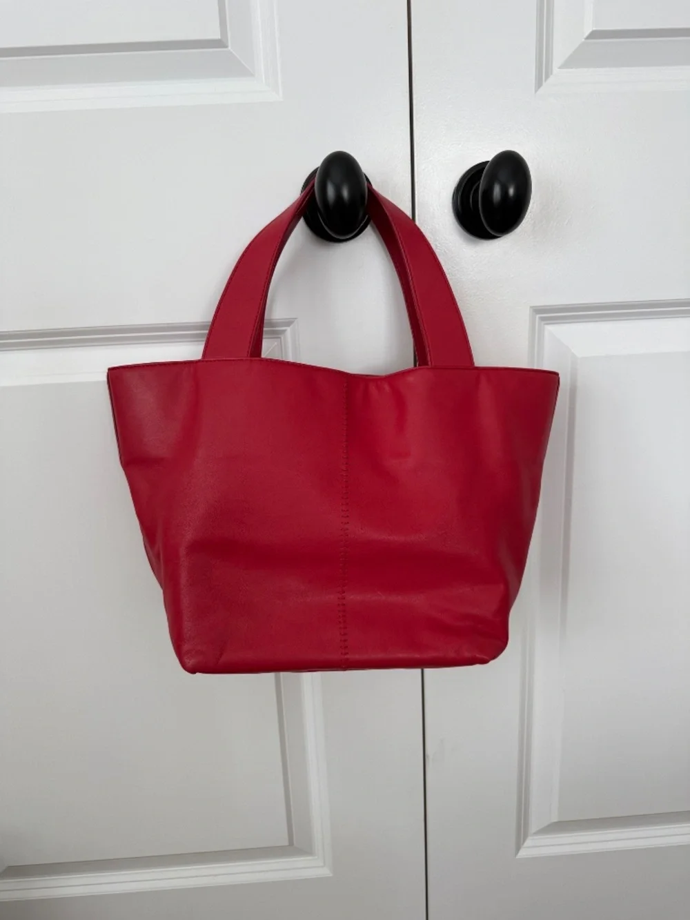 kate spade Red Leather Tote Bag NWOT $350 with dust bag